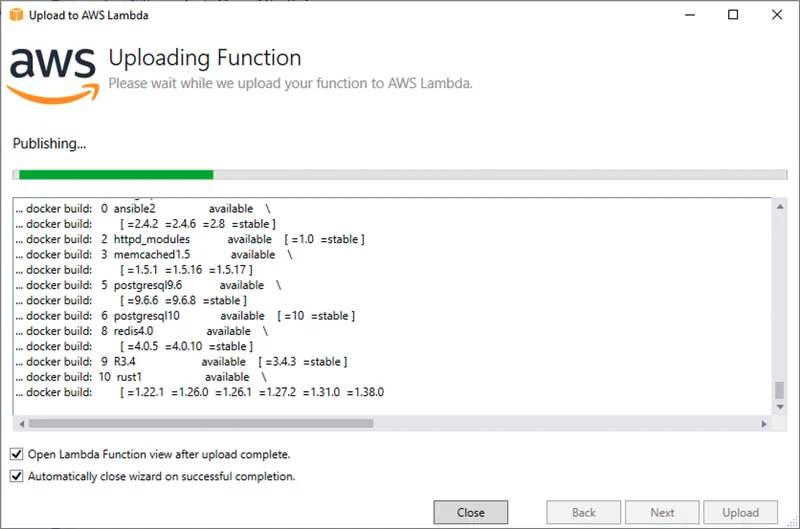 Visual Studio Buidld