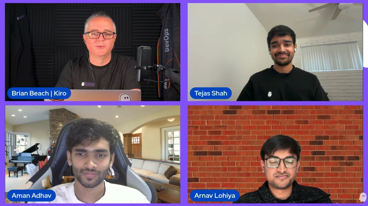 Kiro Weekly Show | Developer spotlight: How a team of students are building the future of accessible AI with Kiro